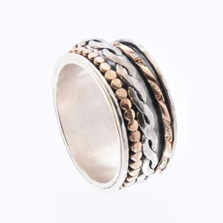 Sterling Silver Gold Filled Ring DR1035