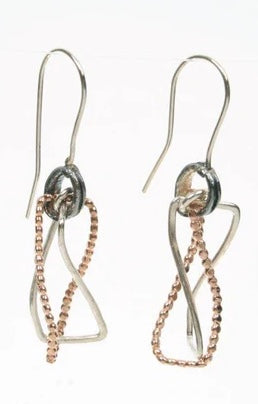 Silver & Gold Filled Earring DE1619