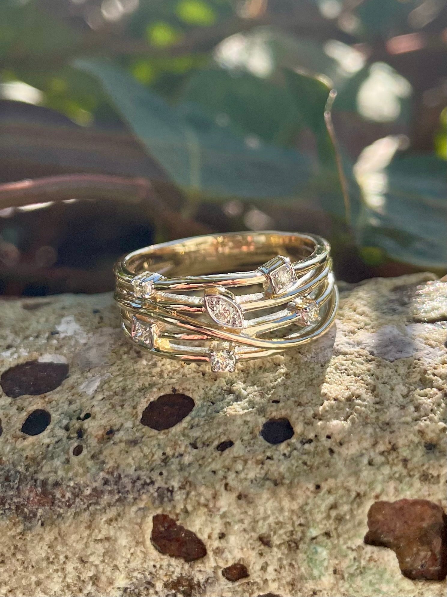 Gold Wire Wrapped Ring Wire Wedding Ring Jewelry Rings Gold Ring