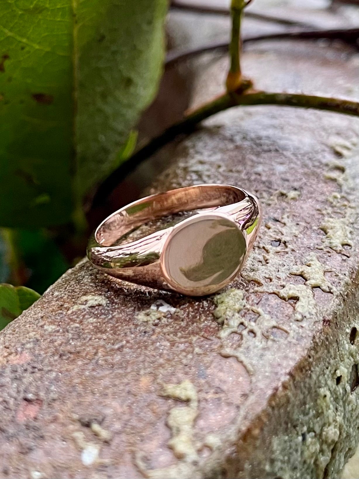 9ct Rose Gold Signet Ring