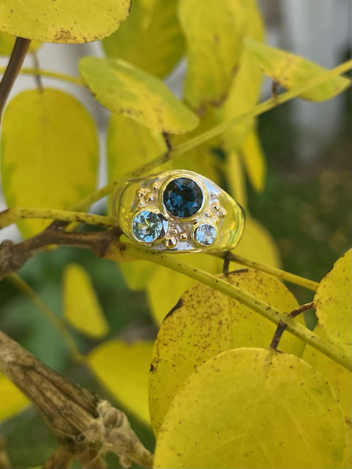 SS Bezel set BT and LBT Ring
