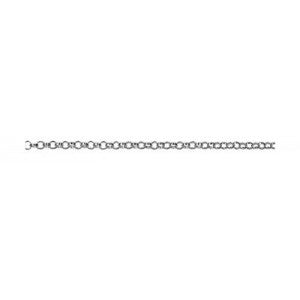 Sterling silver belcher chain 50cm (B1)
