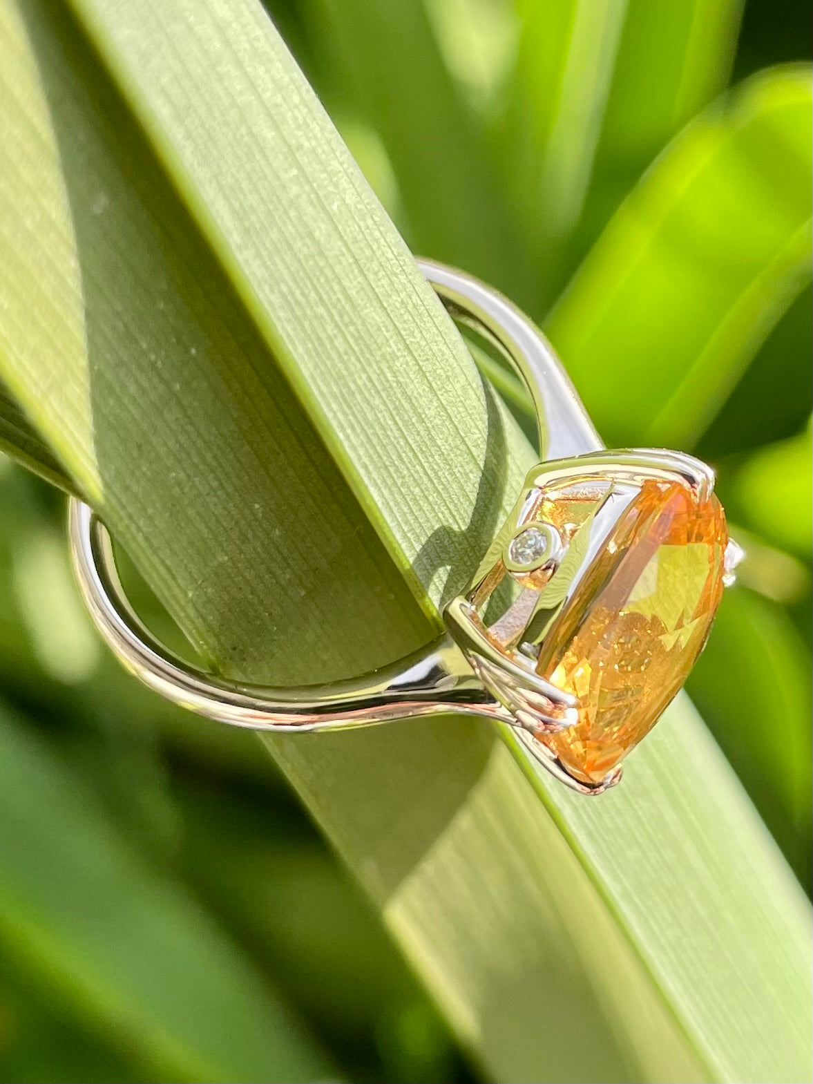 9Y Dia/Citrine TDW 0.030ct