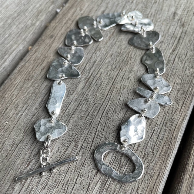 SS 'Pebble' style Bracelet