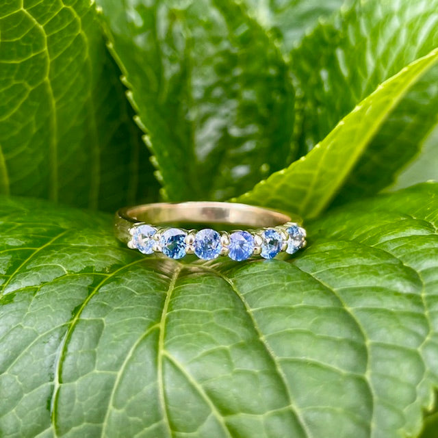 18ct Yellow gold Ceylonese Sapphire ring