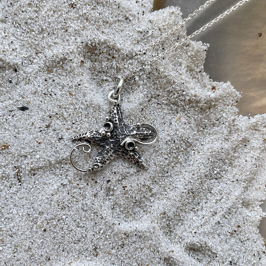Sterling Silver Starfish Pendant