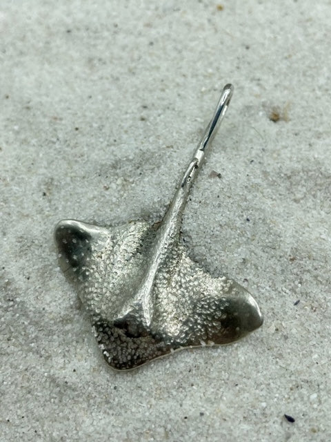 Sterling Silver Eagle Ray Pendant